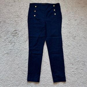 Zara high waisted cropped skinny pants size 4